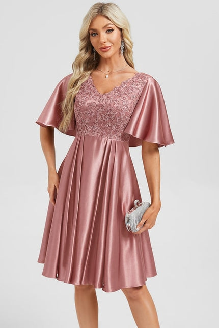 Robe Trapeze Longueur Genoux - gallery 3