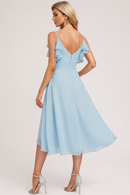 Robe Trapèze Fluide Asymétrique - gallery 1