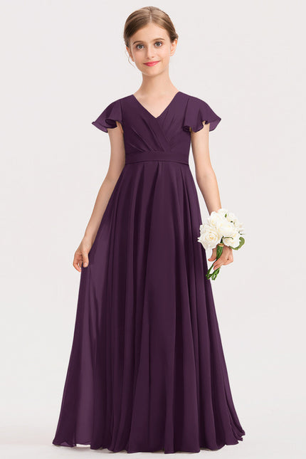 Robe Trapèze Lilas Flottant