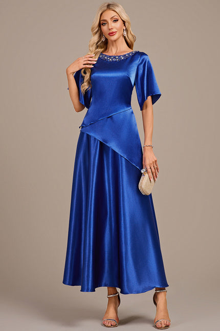 Robe Trapèze Mère Satinée - gallery 2