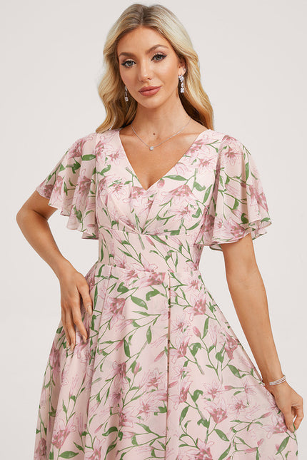 Robe Trapèze Fluide Asymétrique - gallery 1