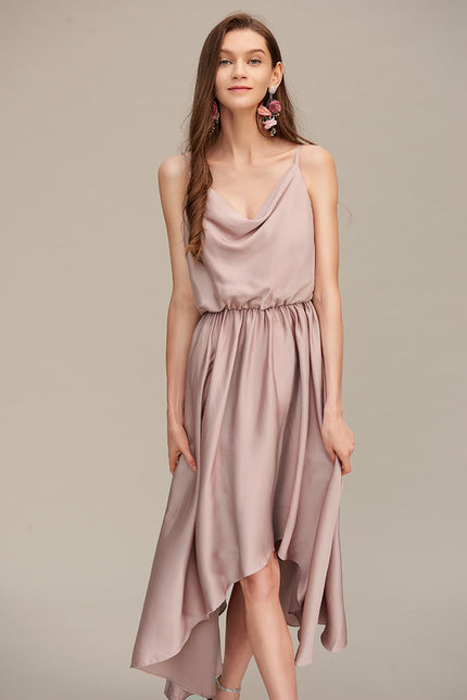 Robe Trapèze Nude Élégance