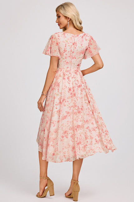 Robe Trapèze Fluide Asymétrique - gallery 5