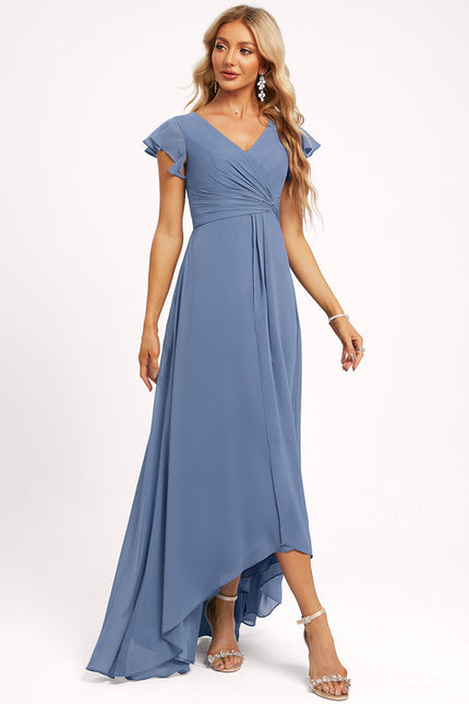 Robe Trapèze Fluide Asymétrique - gallery 3