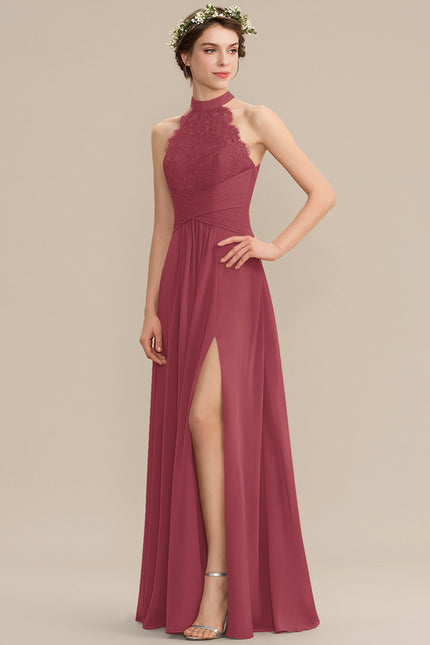 Robe Trapèze Gris Aérien Élégant - gallery 2