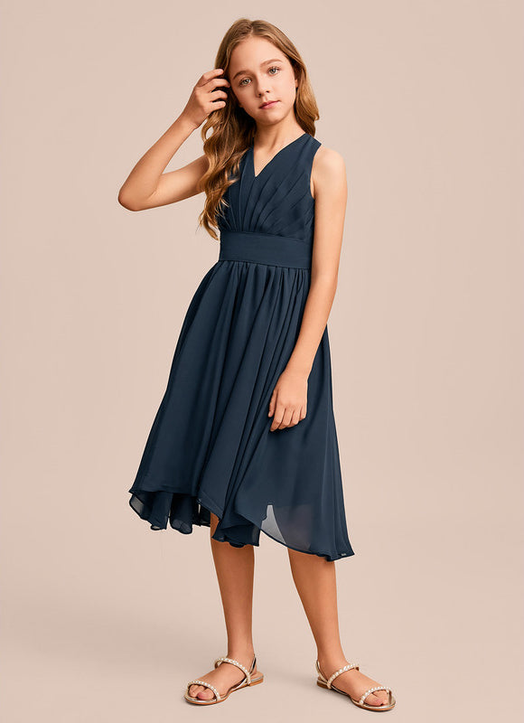 Robe Trapèze Brise De Menthe - gallery 3