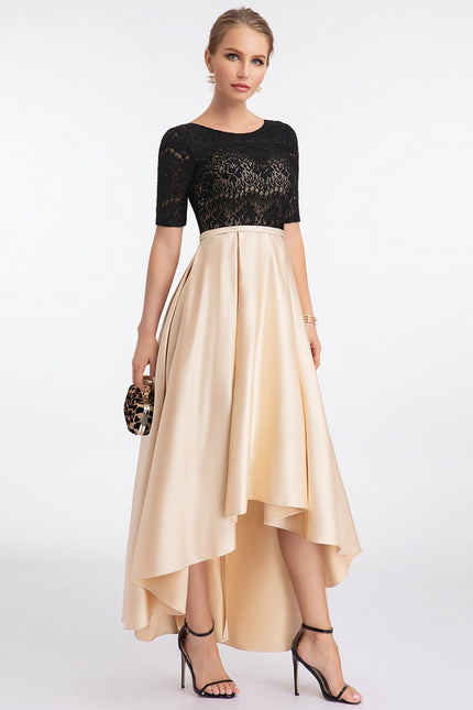 Robe Trapèze Chic Satiné - gallery 1