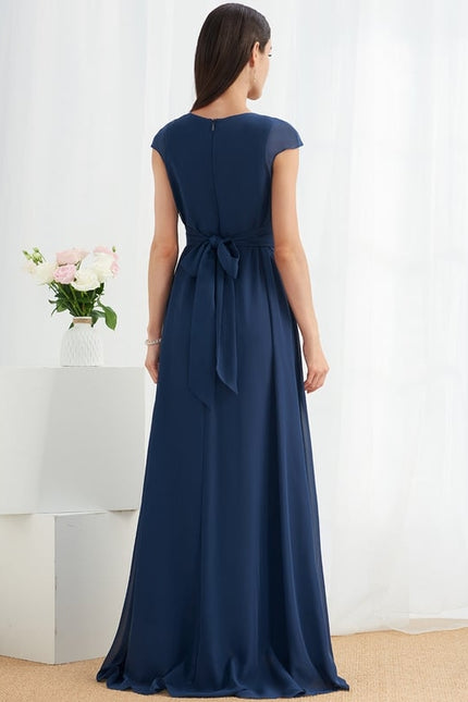 Robe Trapèze Fluide Asymétrique - gallery 5