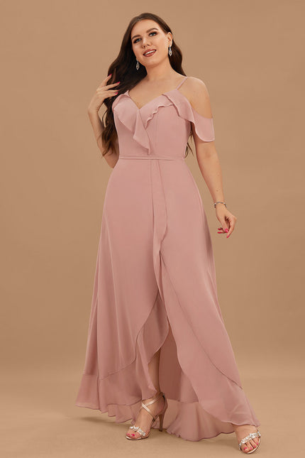 Robe Trapèze Fluide Asymétrique - gallery 8