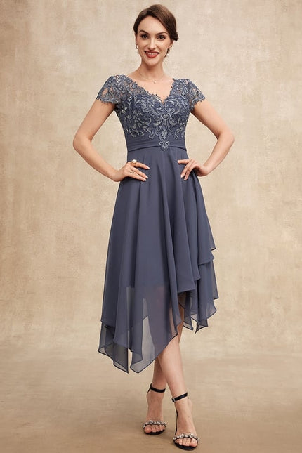 Robe Trapèze Élégance Frémissante - gallery 1