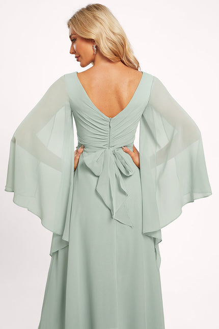 Robe Trapèze Fluide Asymétrique - gallery 2