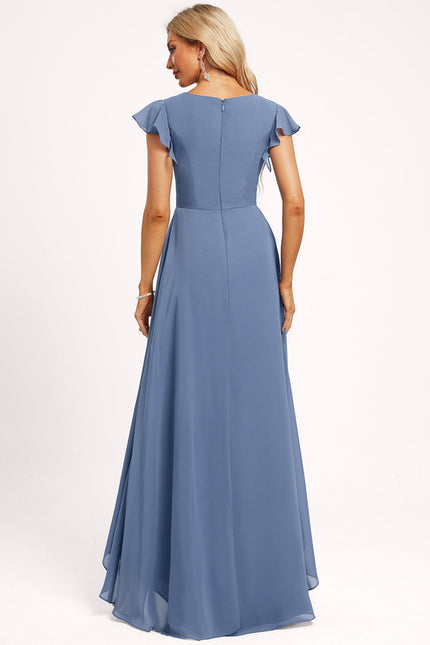 Robe Trapèze Fluide Asymétrique - gallery 5