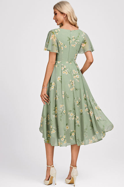 Robe Trapèze Fluide Asymétrique - gallery 5