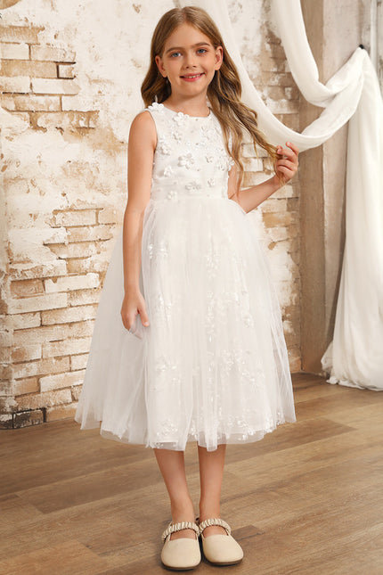 Robe Trapèze Mariage Enfant - gallery 9