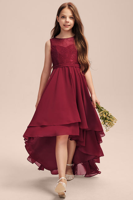 Robe Trapèze Bordeaux Fluidité - gallery 7