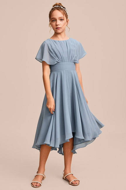 Robe Trapèze Bleu Nuit Flottant