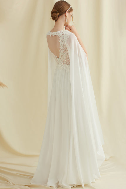 Robe Trapèze Éthérée Lumineuse - gallery 2