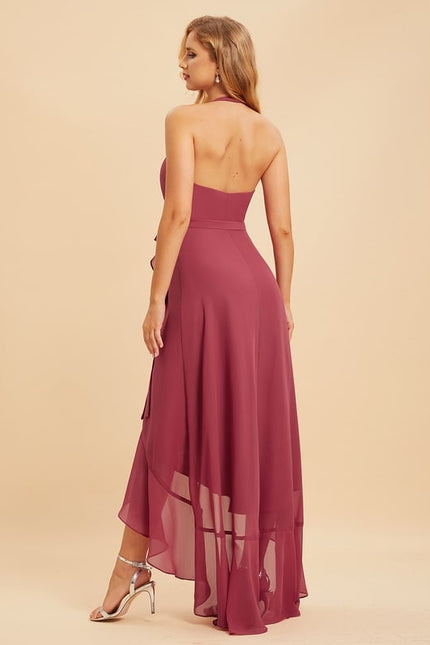 Robe Trapèze Chiffon Éthérée - gallery 6