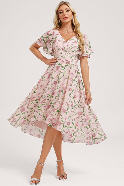 Robe Trapèze Fluide Asymétrique