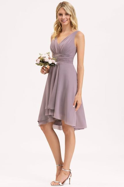 Robe Trapèze Flottante Verte - gallery 1