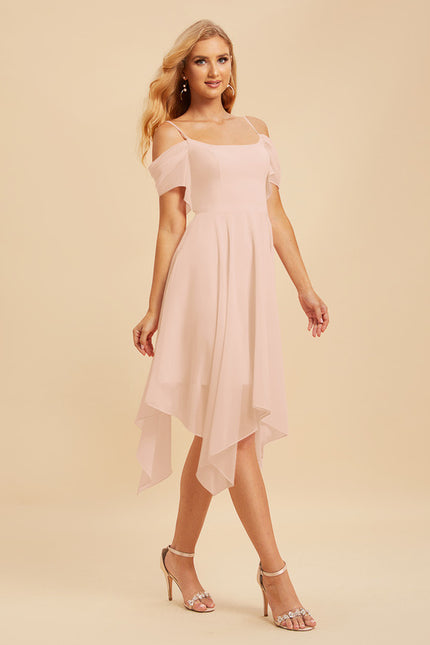 Robe Trapèze Douceur Asymétrique - gallery 3