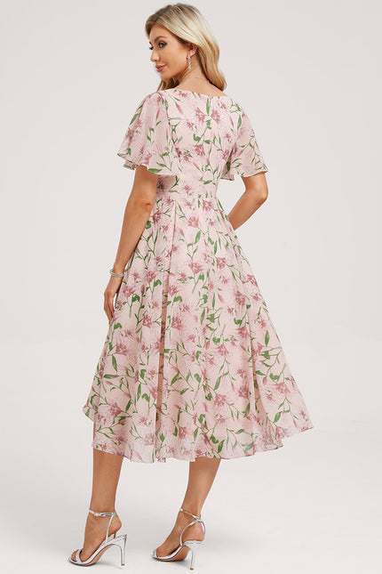 Robe Trapèze Fluide Asymétrique - gallery 3