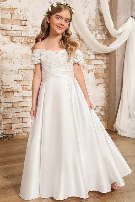 Robe Trapèze Enchantement Écrue