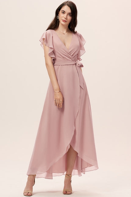 Robe Trapèze Fluide Asymétrique - gallery 3