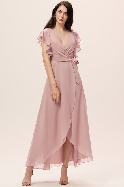 Robe Trapèze Flottante Verte - gallery 1