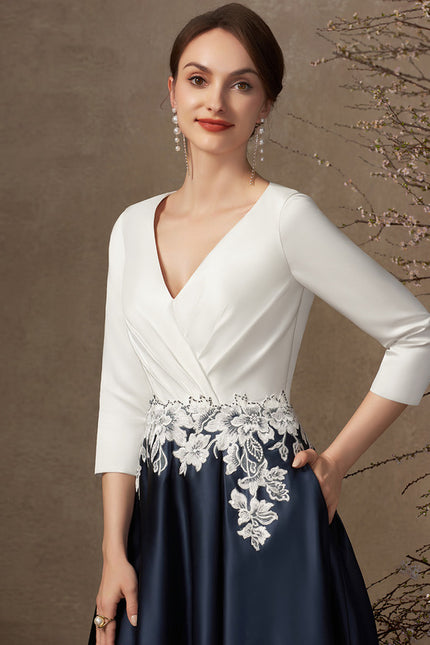 Robe Trapèze Matelassée Élégante - gallery 2