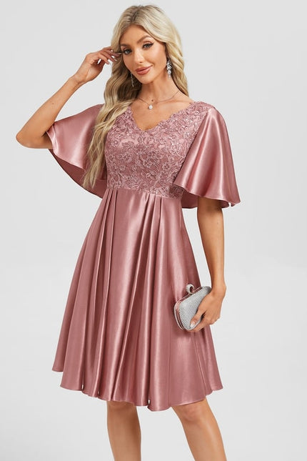 Robe Trapeze Longueur Genoux - gallery 4