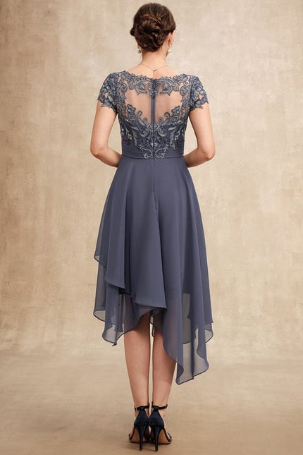 Robe Trapèze Élégance Frémissante - gallery 5