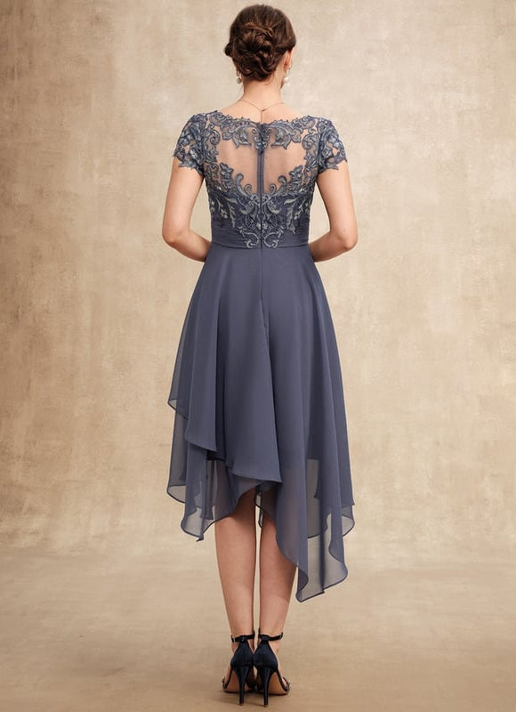 Robe Trapèze Élégance Frémissante - gallery 5