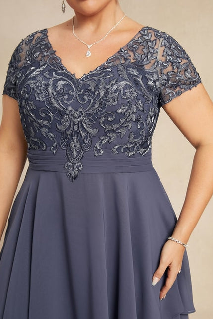 Robe Trapèze Élégance Frémissante - gallery 8