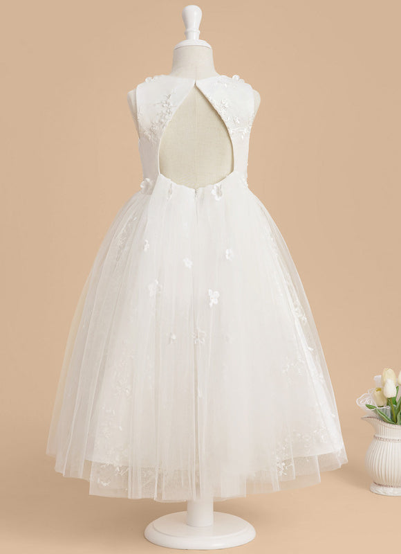 Robe Trapèze Mariage Enfant - gallery 3