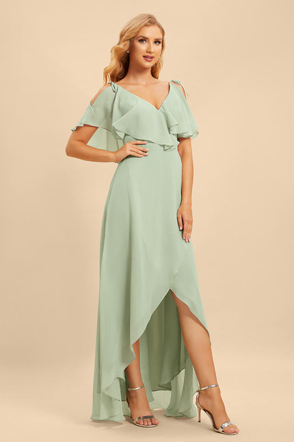 Robe Trapèze Fluide Asymétrique - gallery 6