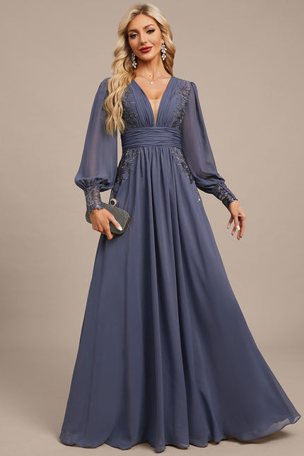 Robe Trapèze Lueur Azurienne