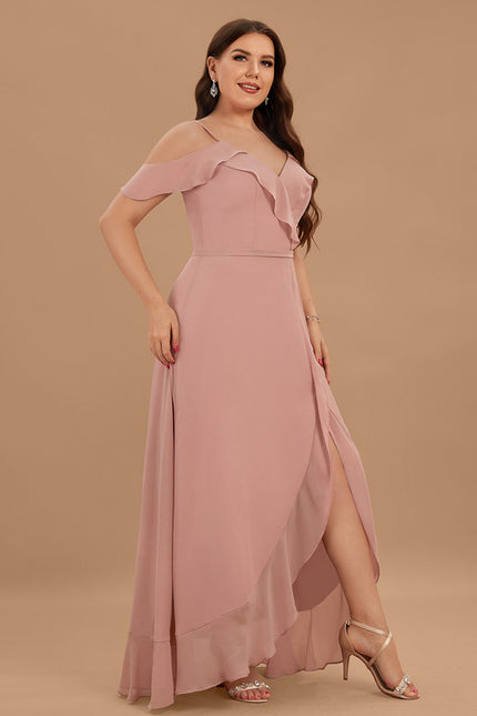 Robe Trapèze Fluide Asymétrique - gallery 7