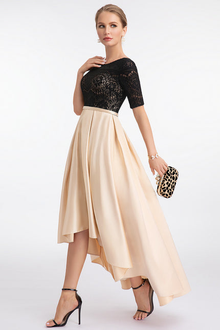 Robe Trapèze Chic Satiné - gallery 2