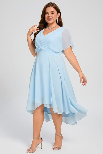 Robe Trapèze Fluide Asymétrique - gallery 9