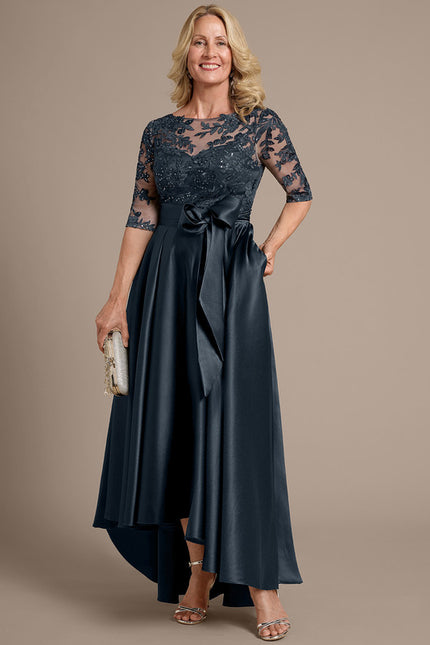 Robe Trapèze Éclat Sombre - gallery 2