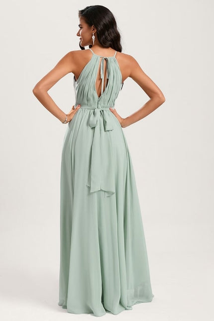 Robe Trapèze Chiffon Éthérée - gallery 4