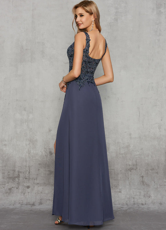 Robe Trapèze Marine Éclatante - gallery 1