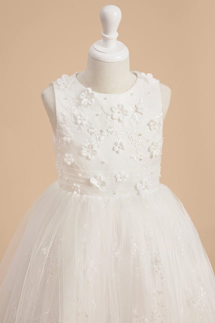 Robe Trapèze Mariage Enfant - gallery 6