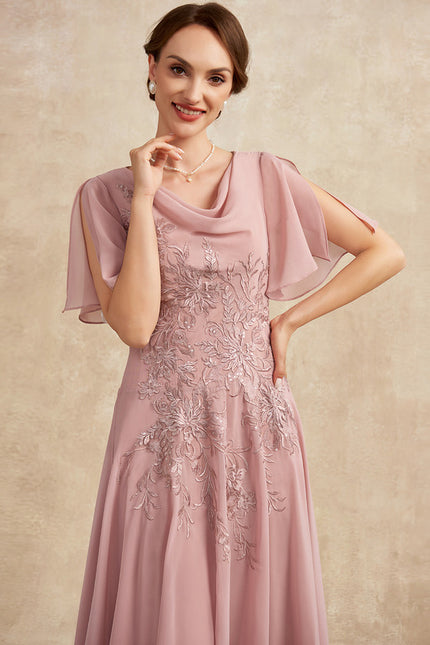 Robe Trapèze Féerie Rosée - gallery 1