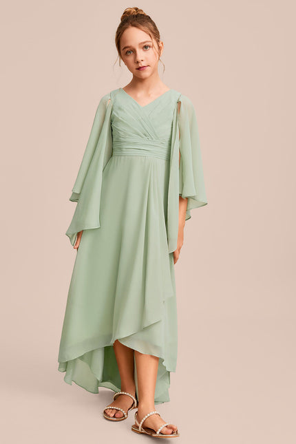 Robe Trapèze Brise De Menthe - gallery 2