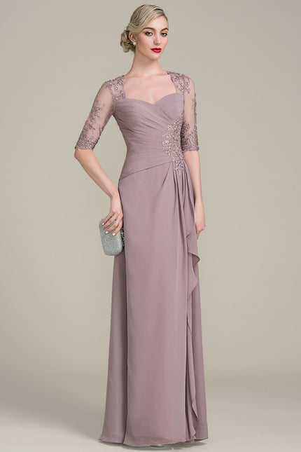 Robe Trapèze Mélodie De Mousseline - gallery 1