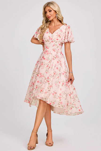 Robe Trapèze Fluide Asymétrique - gallery 2