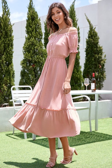 Robe Trapèze Légèreté Printanière