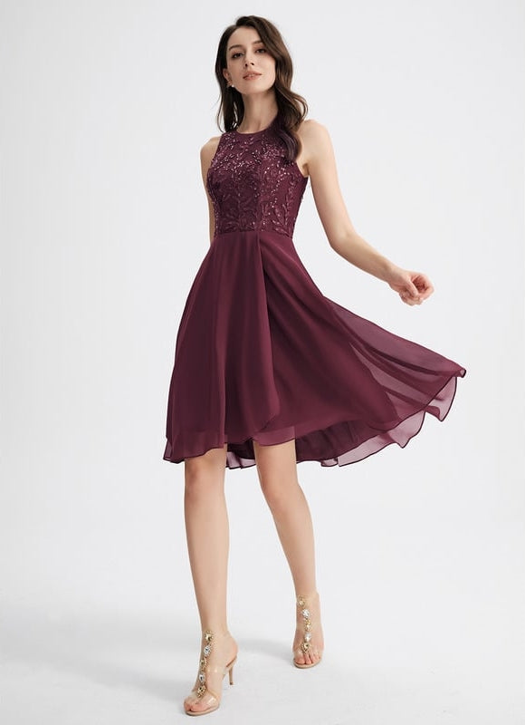 Robe Trapèze Douce Allure - gallery 3